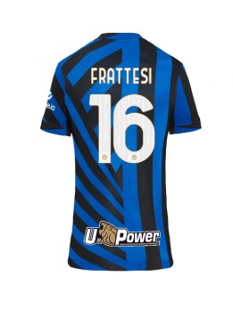 Billige Inter Milan Davide Frattesi #16 Hjemmedrakt Dame 2024-25 Kortermet